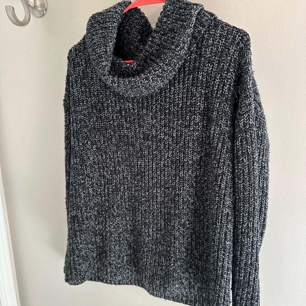 Women’s sweater, size medium, cowl neck, long sleeve